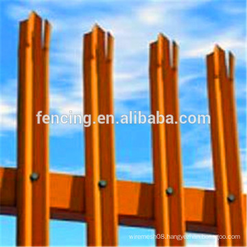 British Standard palisade fence/Colourful D or W shaped Palisade Fence